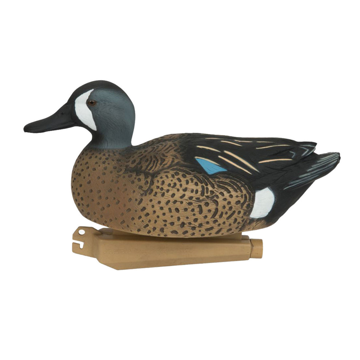 Pro-Grade Blue-Winged Teal Harvester Duck Decoy High-Head Drake Image