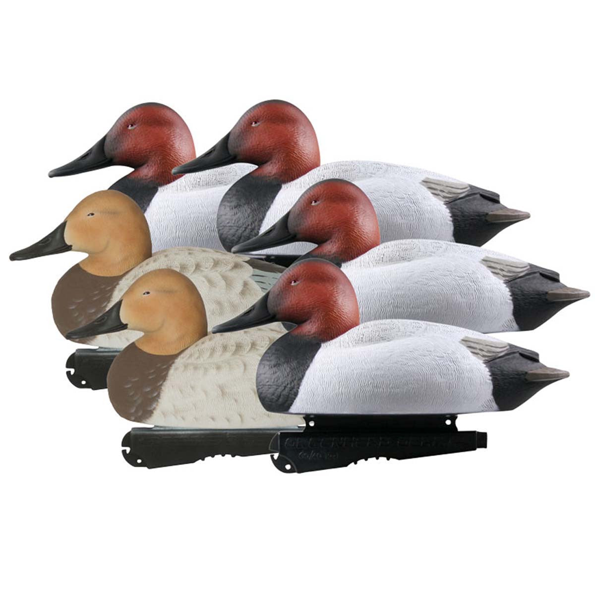 GHG Hunter Series Over-Size Foam-Filled Canvasbacks 6 Pack Image