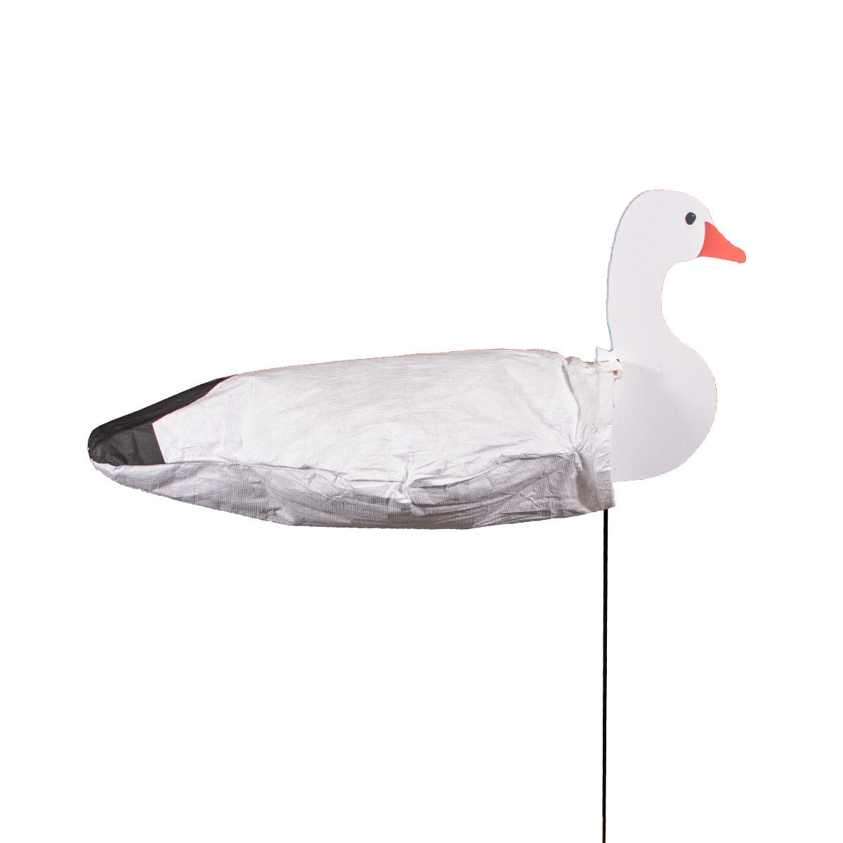 GHG Decoy System Pro Grade Headed Snow Goose Sock Decoys Side Active Image