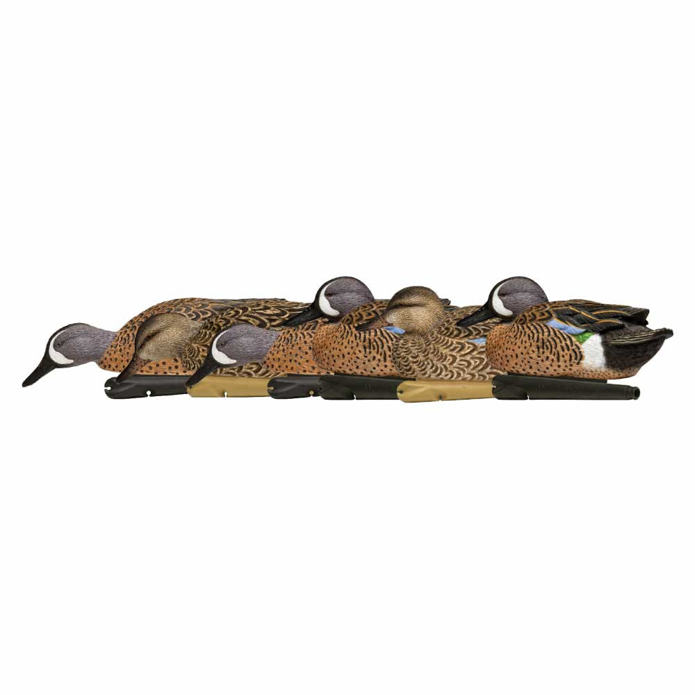 Topflight Blue-Winged Teal Floating Duck Decoys, 6 Pack Image