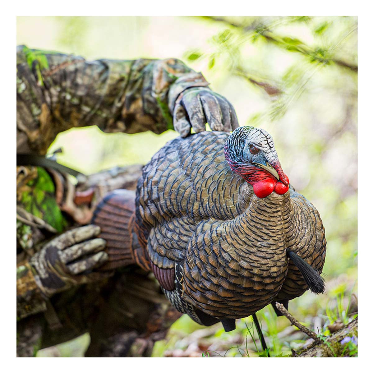 Avian-X LCD Half-Strut Jake Turkey Decoy Side Image
