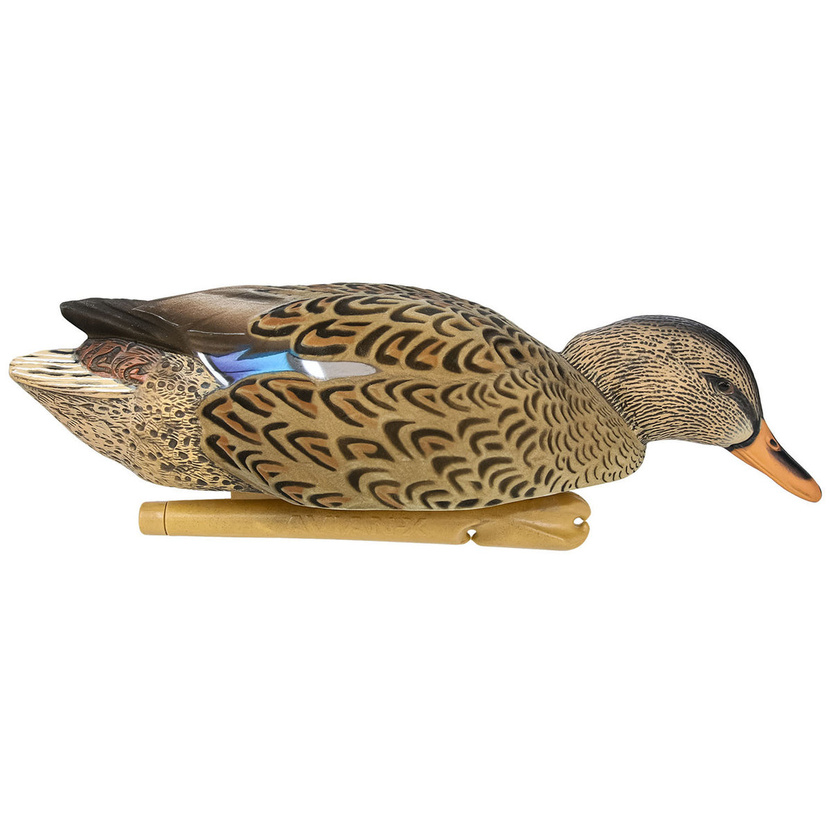 Feeder image of the Avian-X Fully Flocked Topflight Mallard Hen.