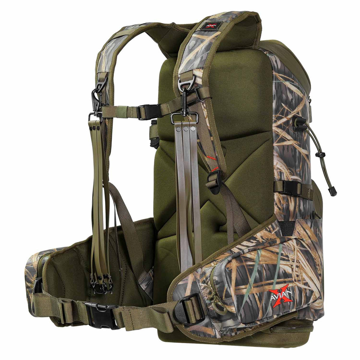 Back Right Angled Image of the Avian-X BA Backpack.