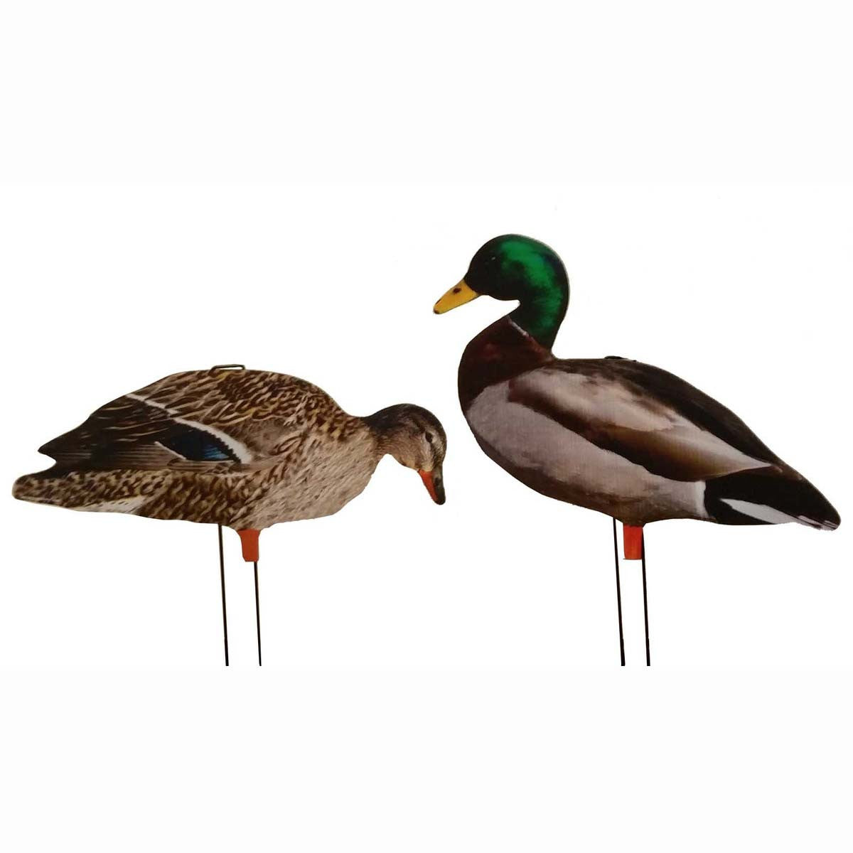 Life Like Mallard Duck Silhouette Decoys, 12 Pack