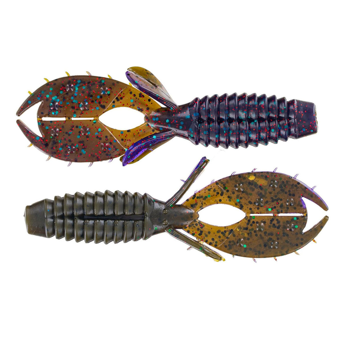 Big Bite Baits YoMama Creature Bait Image in Green Pumpkin June Bug