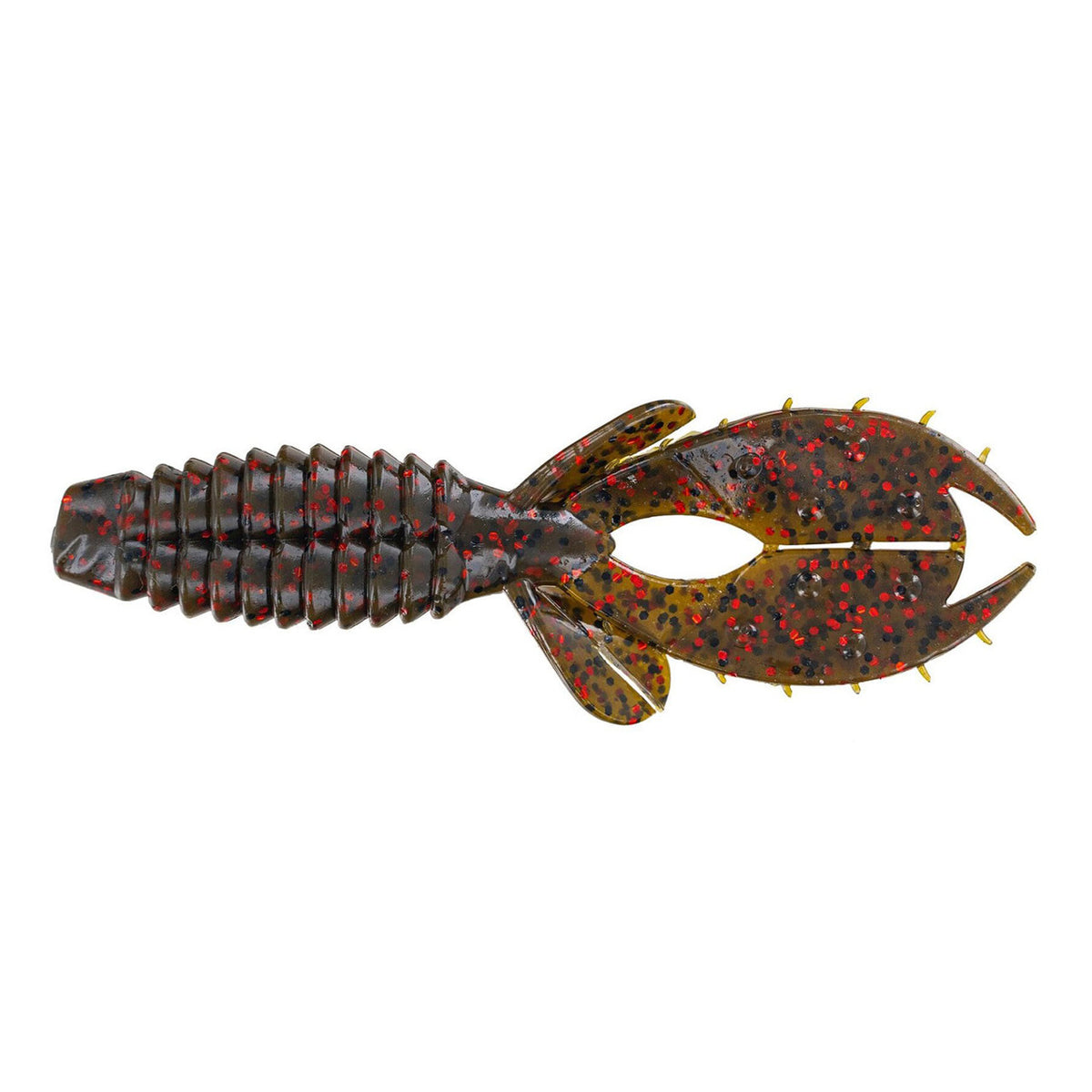 Big Bite Baits YoMama Creature Bait Image in Green Pumpkin Red