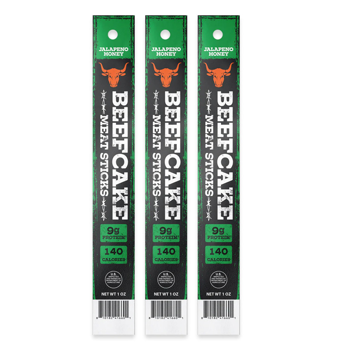 Image of the Beefcake Jerky Co. Jalapeno Honey Meat Stick - 1 oz.