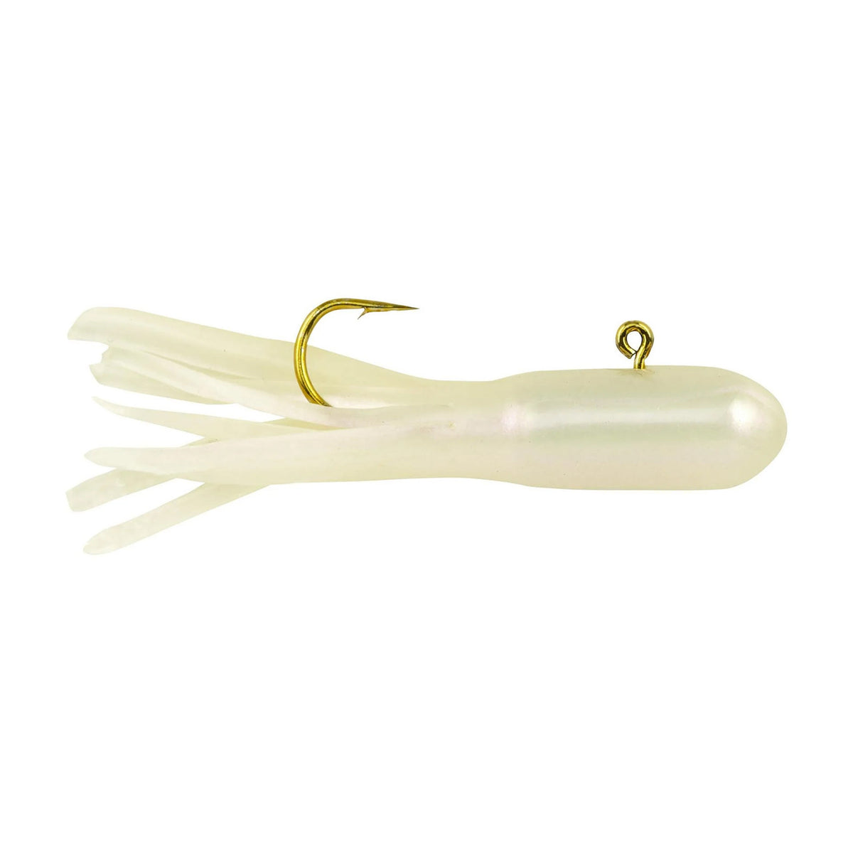 Image of the Abu Garcia PowerBait Pre-Rigged Atomic Tube in Pearl