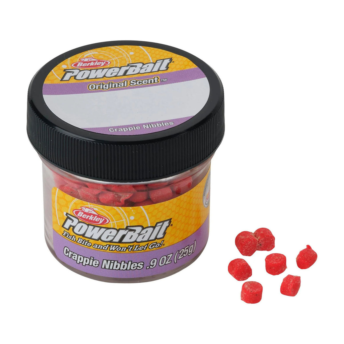 Berkley PowerBait Crappie Nibbles - Fluorescent Red