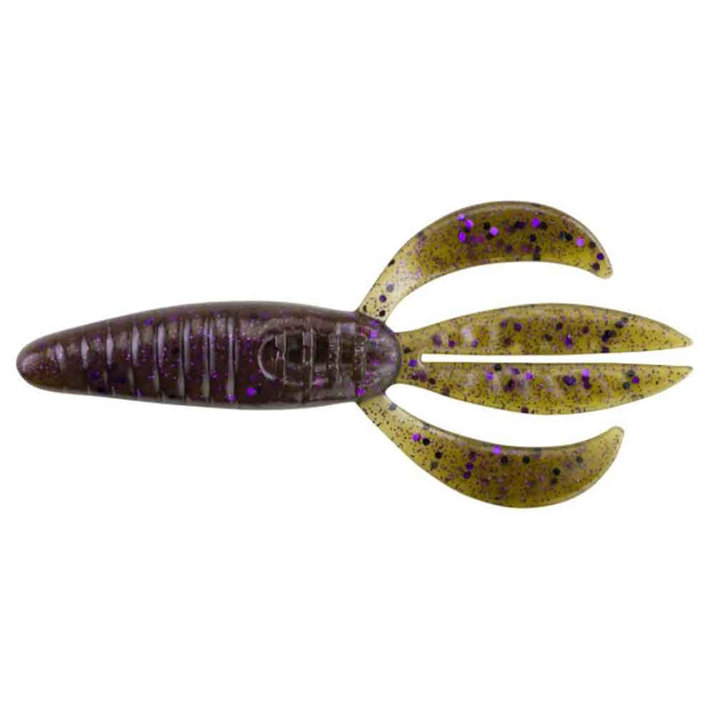 Image of the Berkley PowerBait Pit Boss Flipping and Pitching Bait in Green Pumpkin Purple Fleck