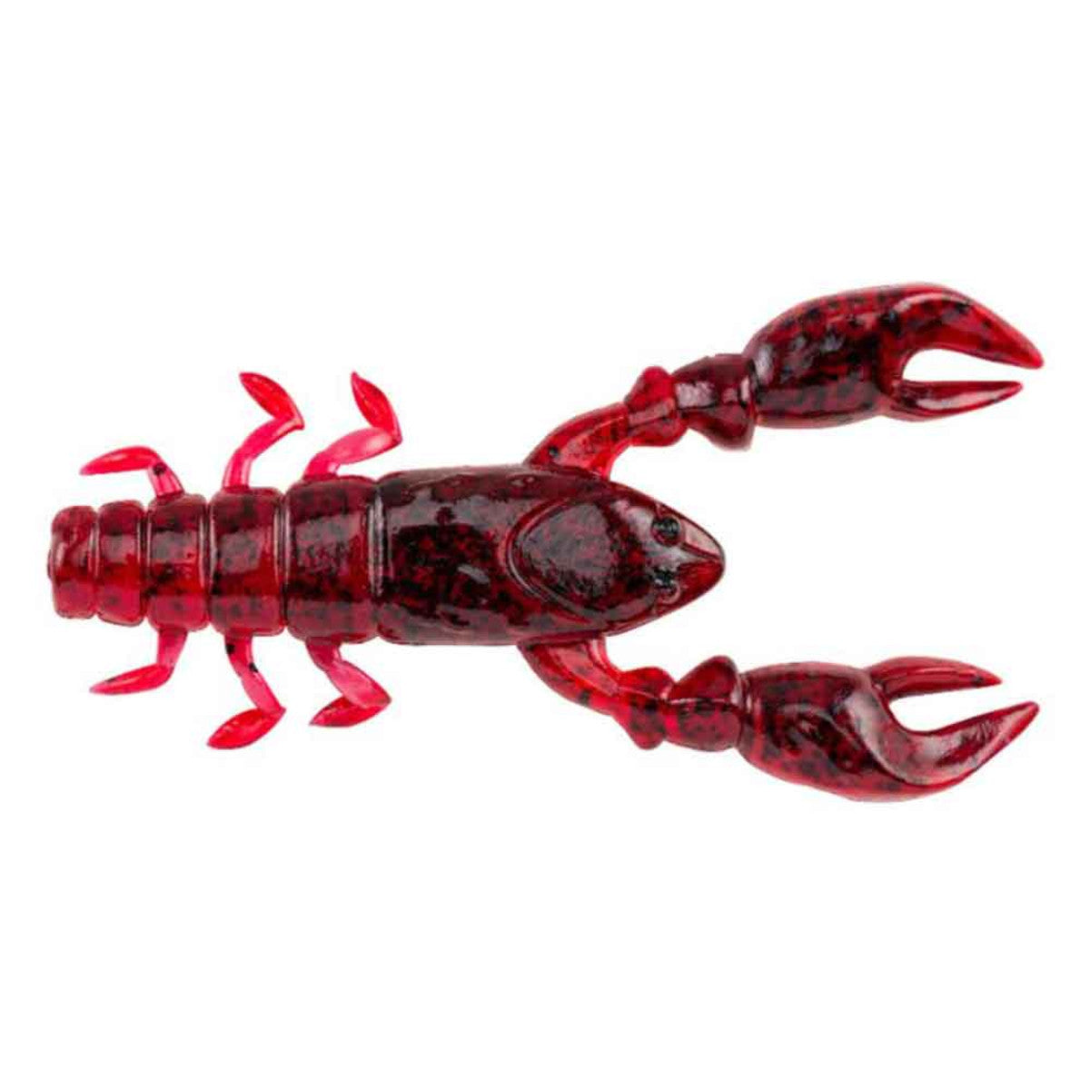 Berkley 3 1/2" PowerBait The Champ Craw in Red Craw