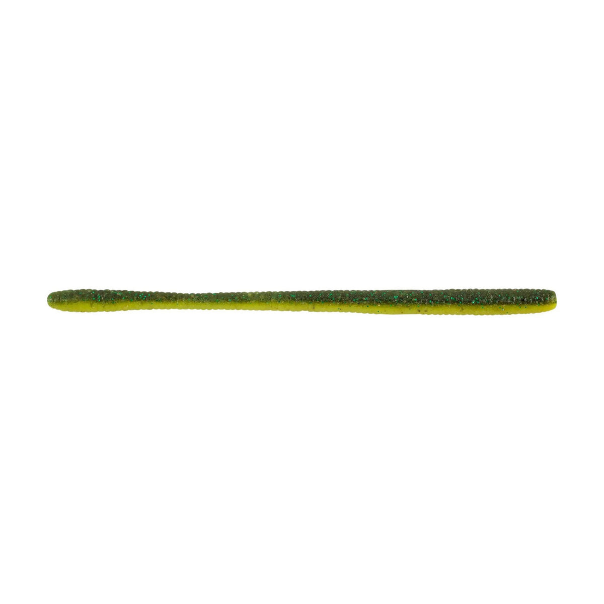 Berkley PowerBait MaxScent D-Worm 5.5", 10 Pack image in Green Pumpkin