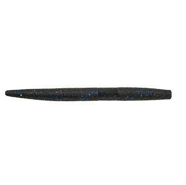 Berkley PowerBait MaxScent The General Worm Image in Black Blue Fleck