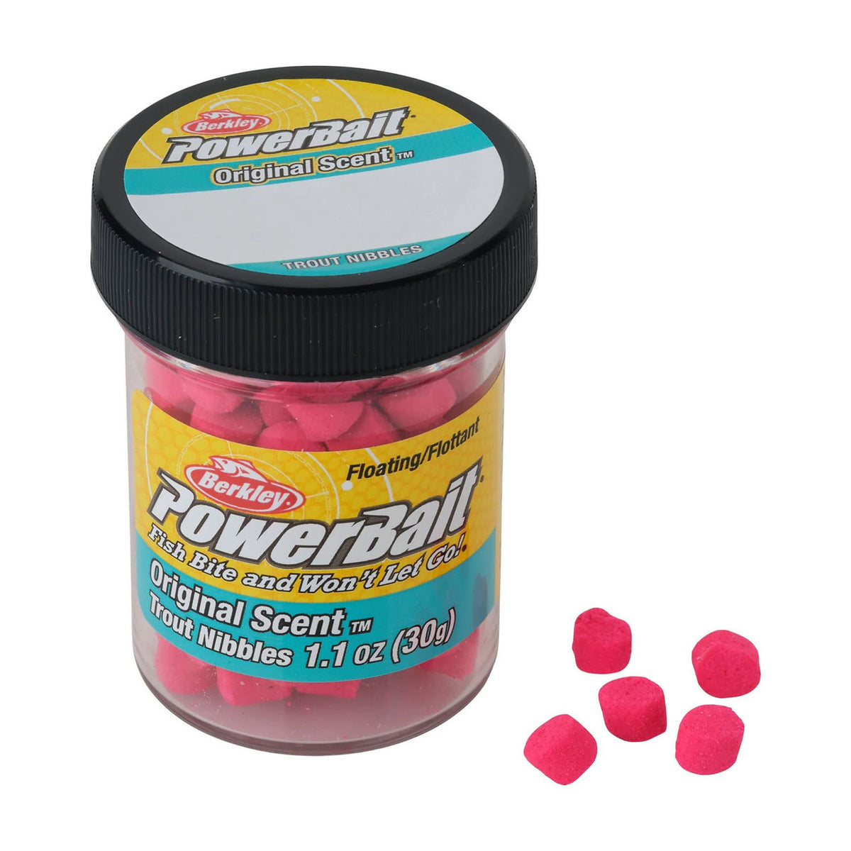 Berkley PowerBait Trout Nibbles - Fluorescent Red