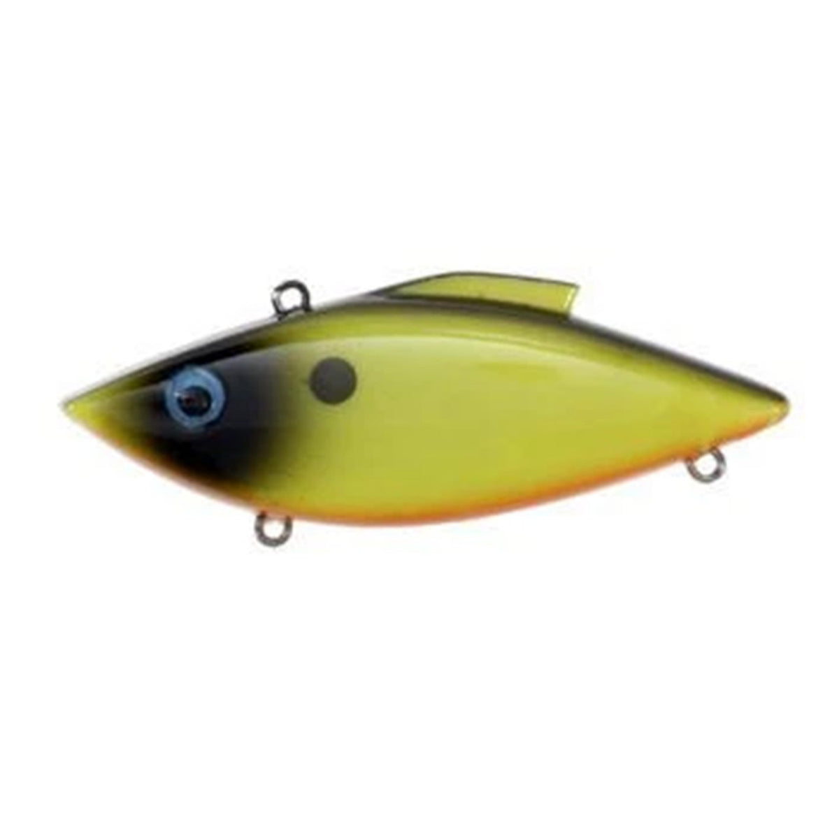 Image of the Bill Lewis RAT-L-Trap Fishing Lure in Chartreuse Black Back