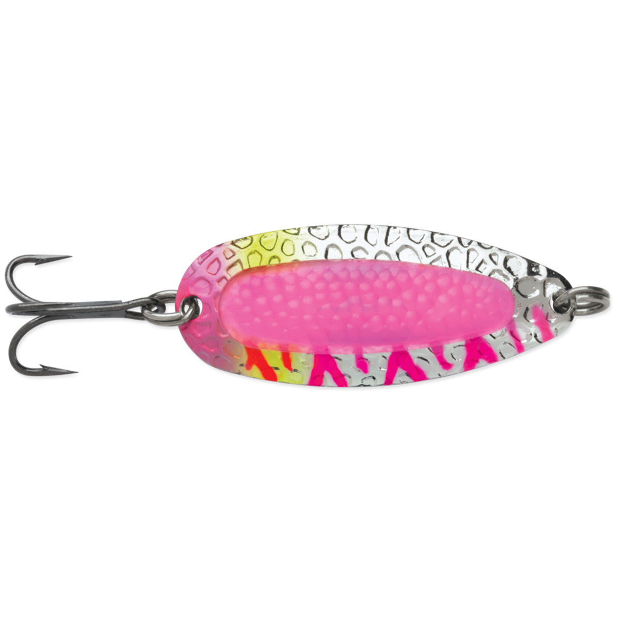 Blue Fox Lures Pixee Spoon Image in Fluorescent Pink UV