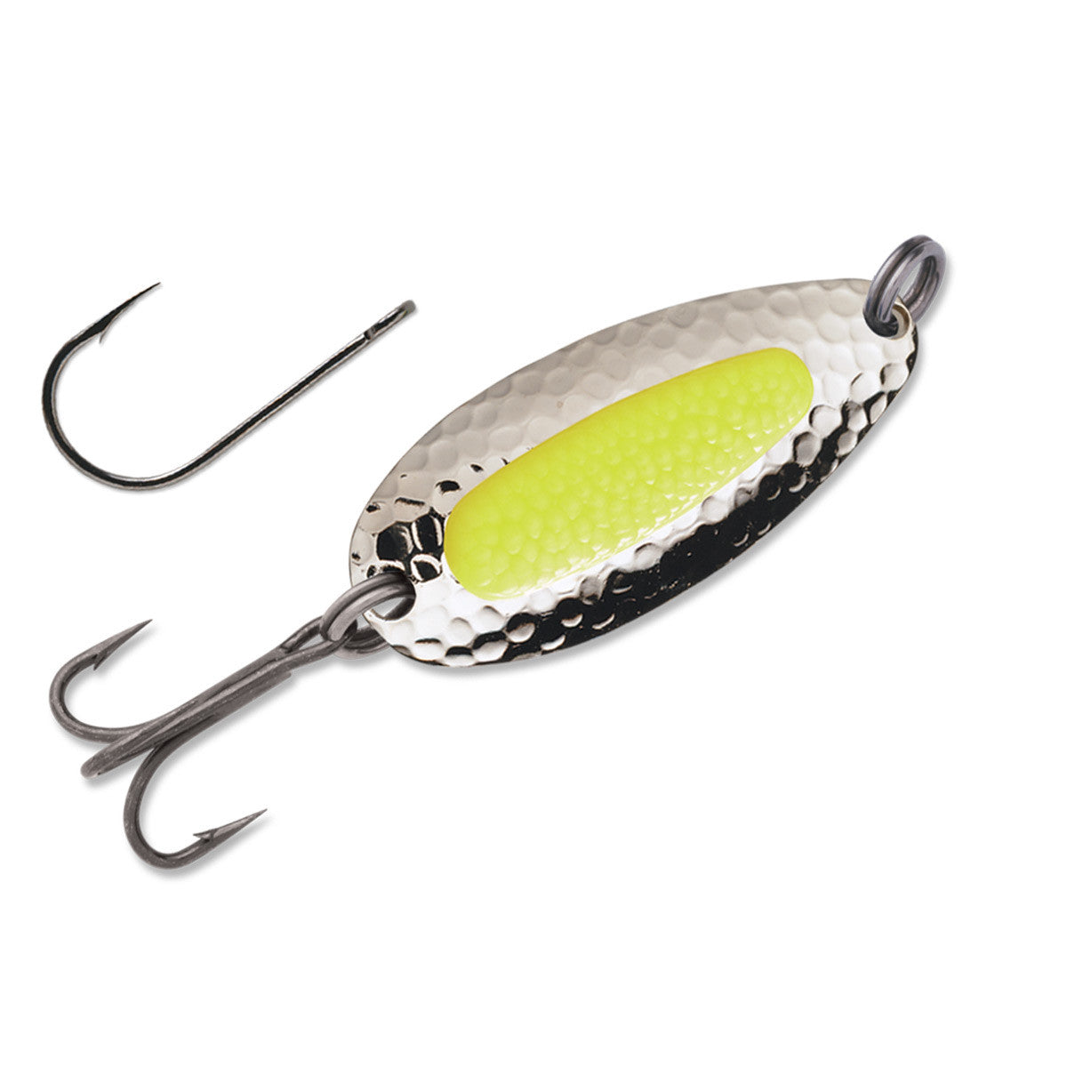 Blue Fox Lures Pixee Spoon Image in Yellow Nickel