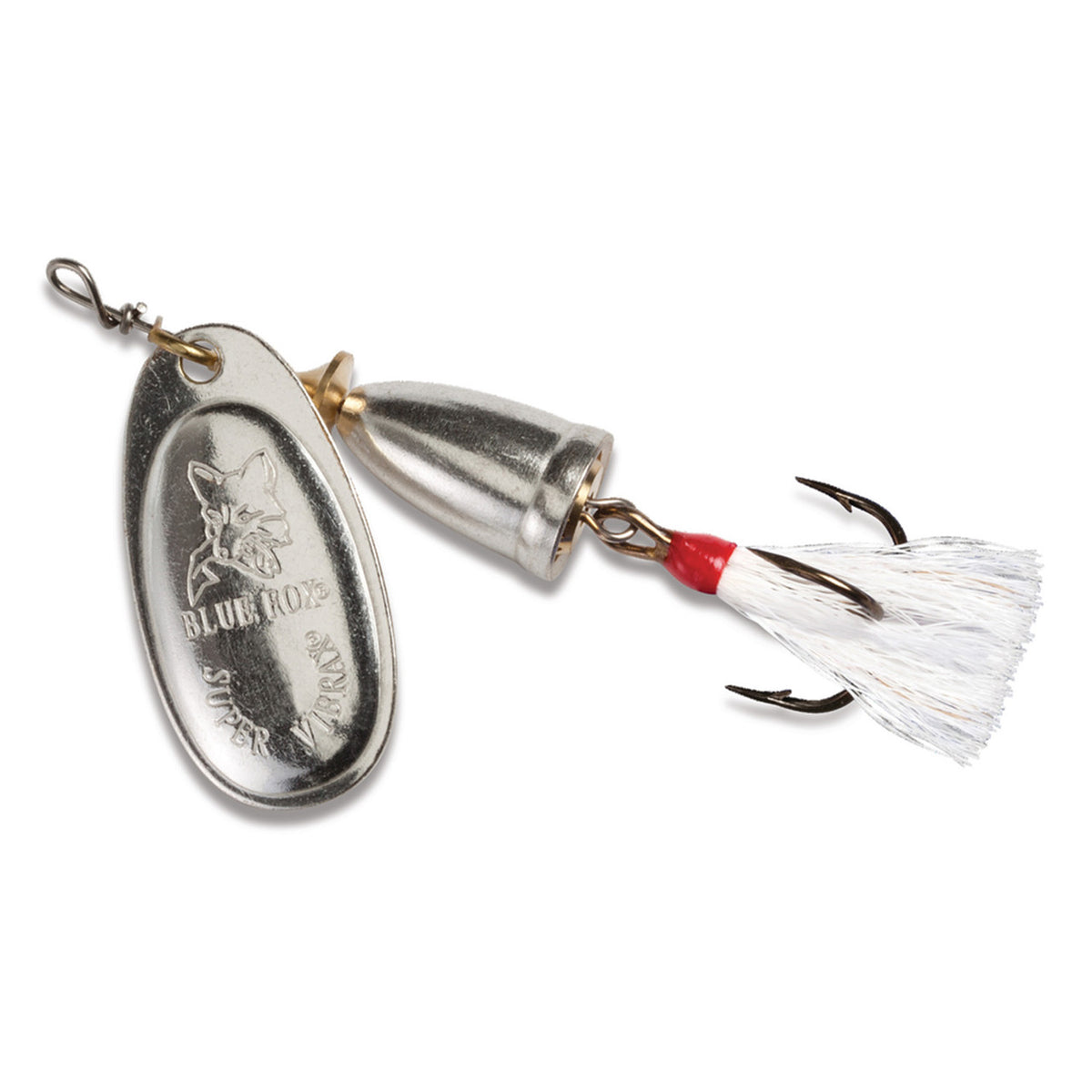 Image of the Vibrax Foxtail 3/8 oz. in White