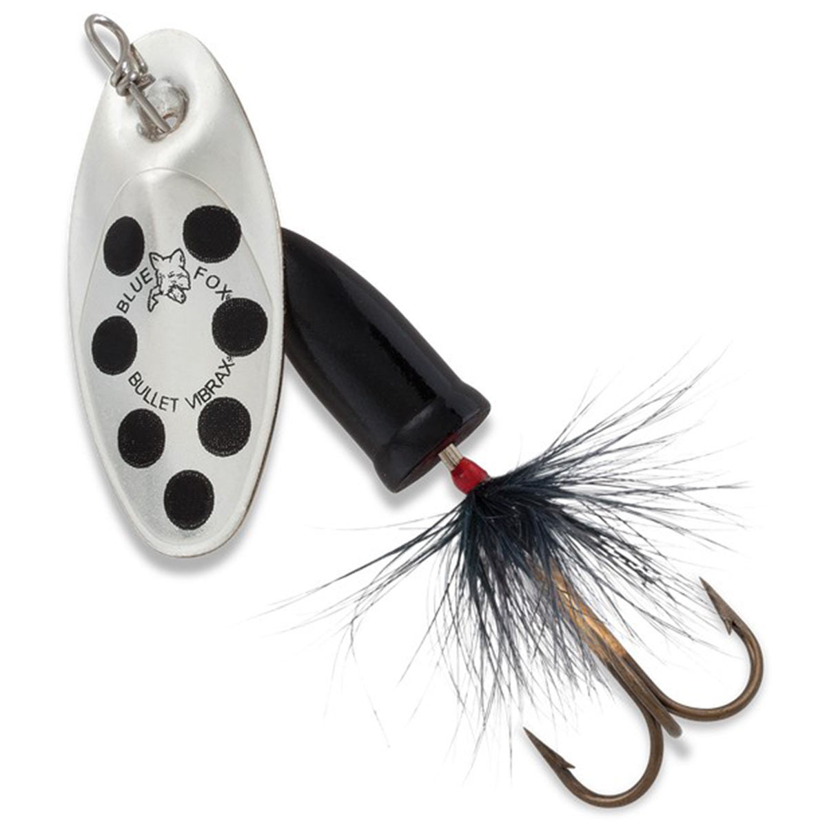 Vibrax Bullet Fly 0 Silver Black