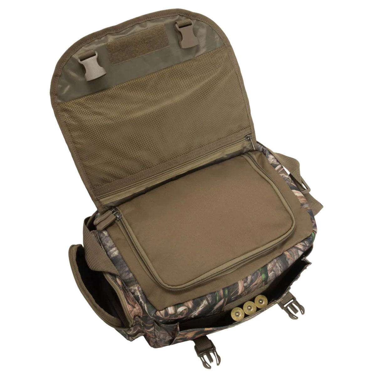 Banded Air II Blind Bag, Mossy Oak Habitat Opened Image