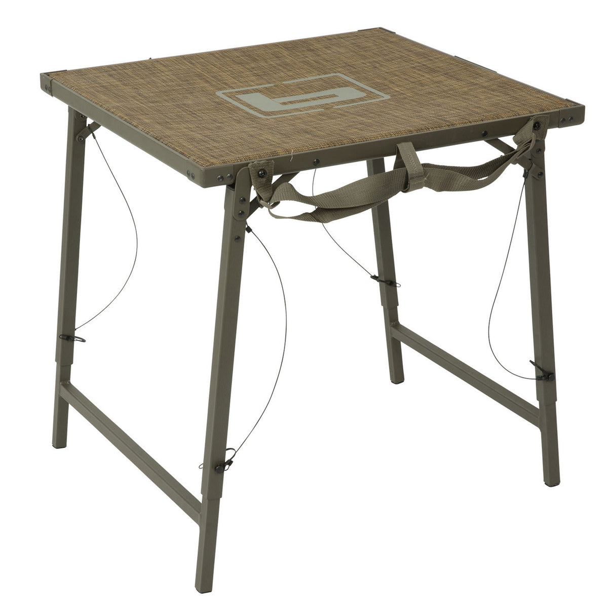 Angled Image of the Banded Hybrid Slough Dog Stand.