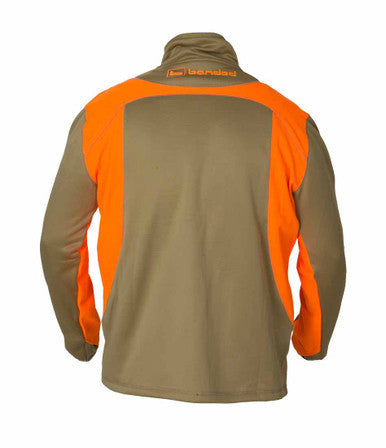 Banded Upland Soft Shell Full Zip Jacket Back Image