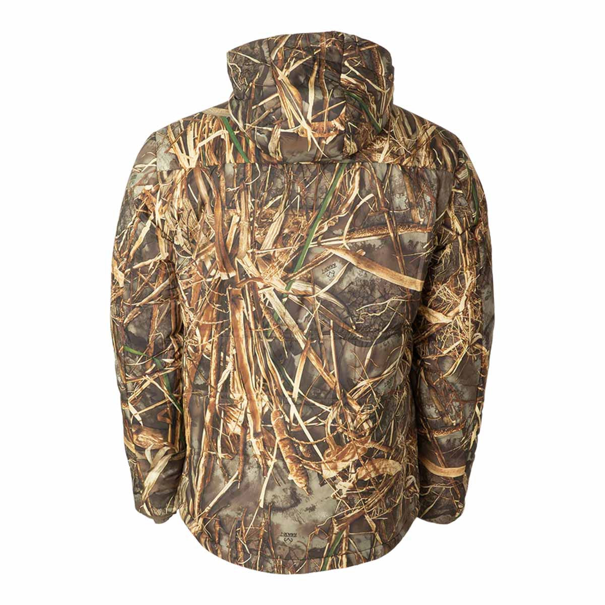 Ignite Mid-Layer Hooded Puffy Jacket, Realtree Max7 Variation Back View