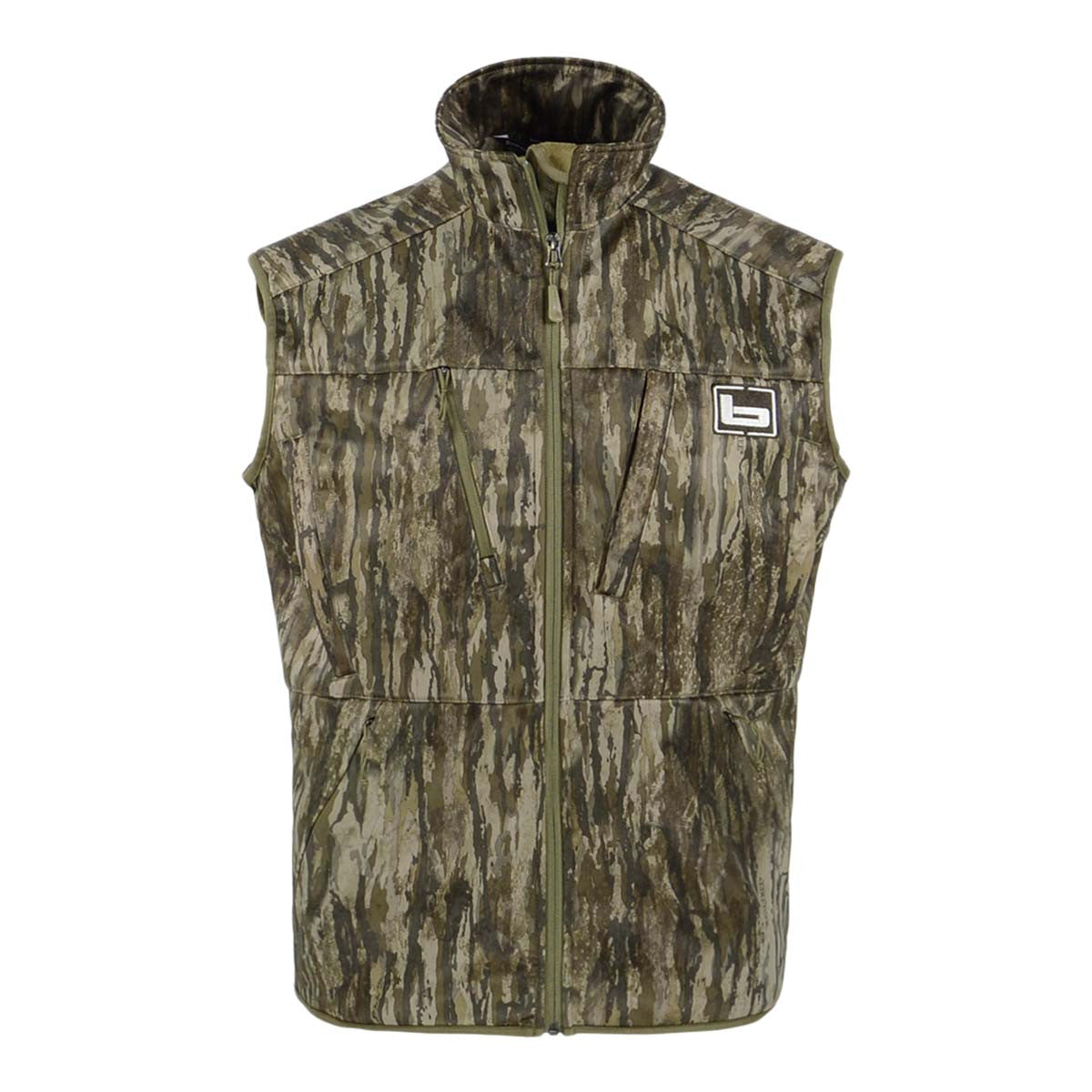 Banded Swift 2.0 Softshell Vest Image in Realtree Legacy