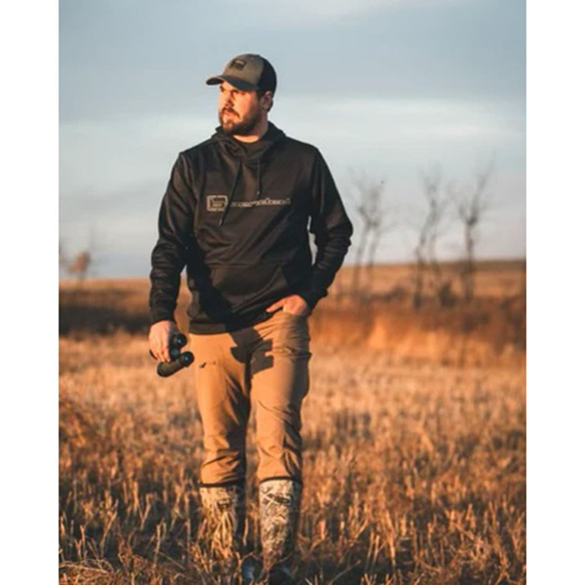 Banded FG-1 Honker Hoodie Model Image in Black