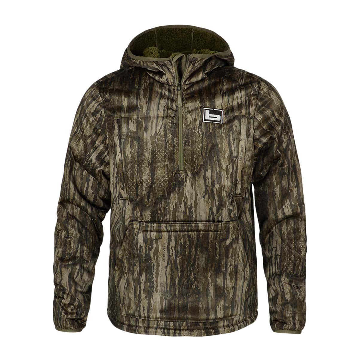 Banded Fanatech Softshell 1/2-Zip Hoodie Image in Realtree Legacy