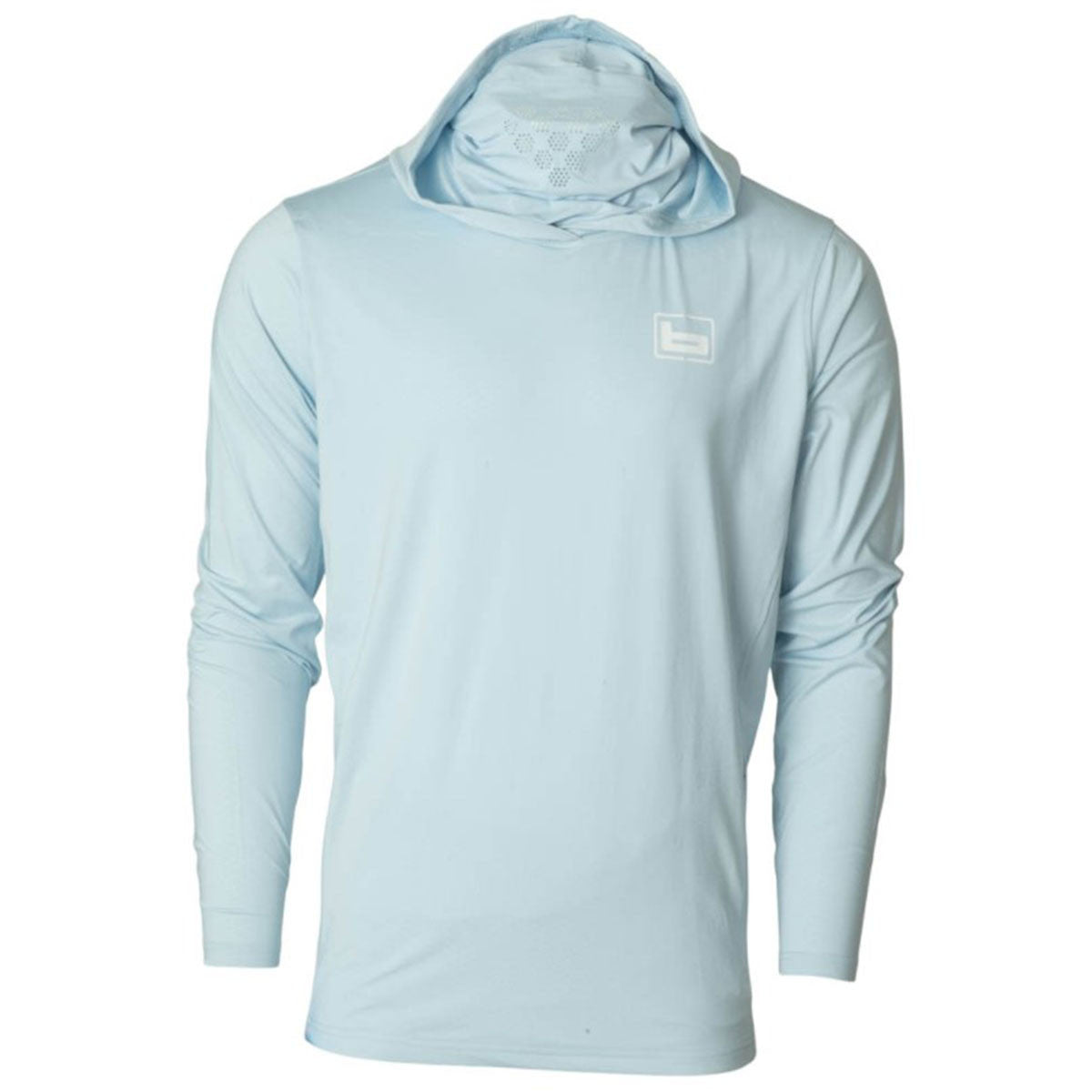 Banded Performance Adventure Hoodie Image in Ice Blue