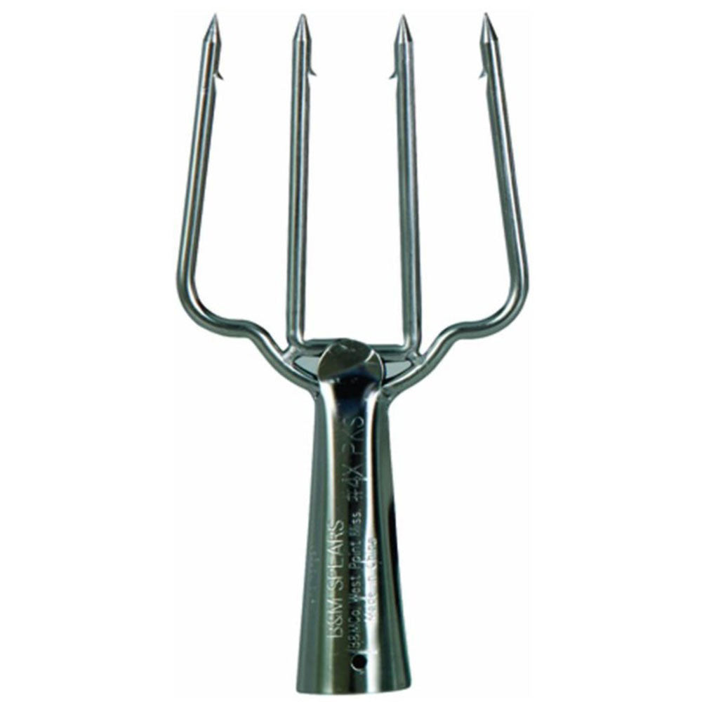 Stainless Steel Frog and Fish Spears 4 Pack