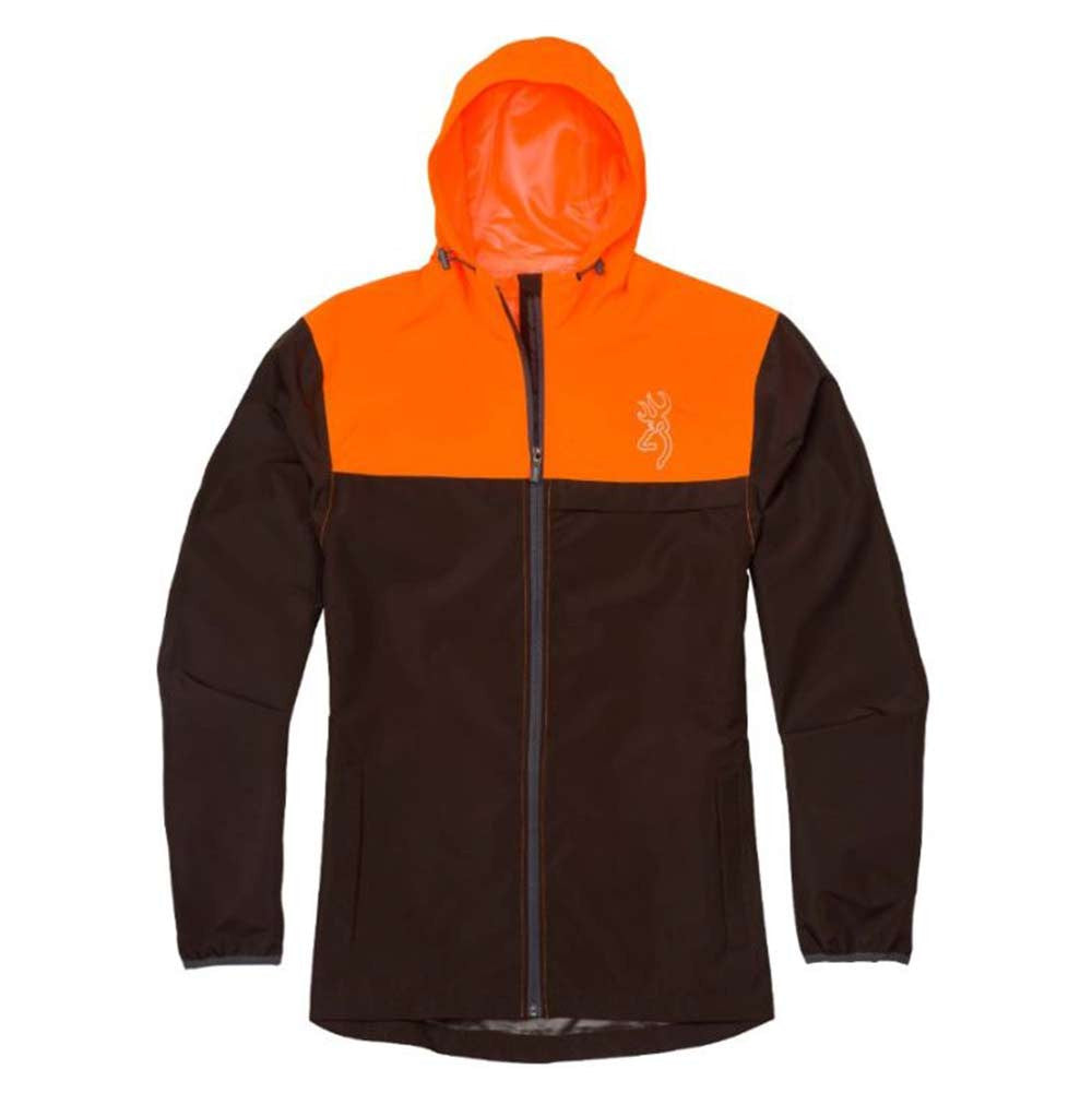CFS Rain Jacket Image in Blaze Chocolate Blaze-Chocolate