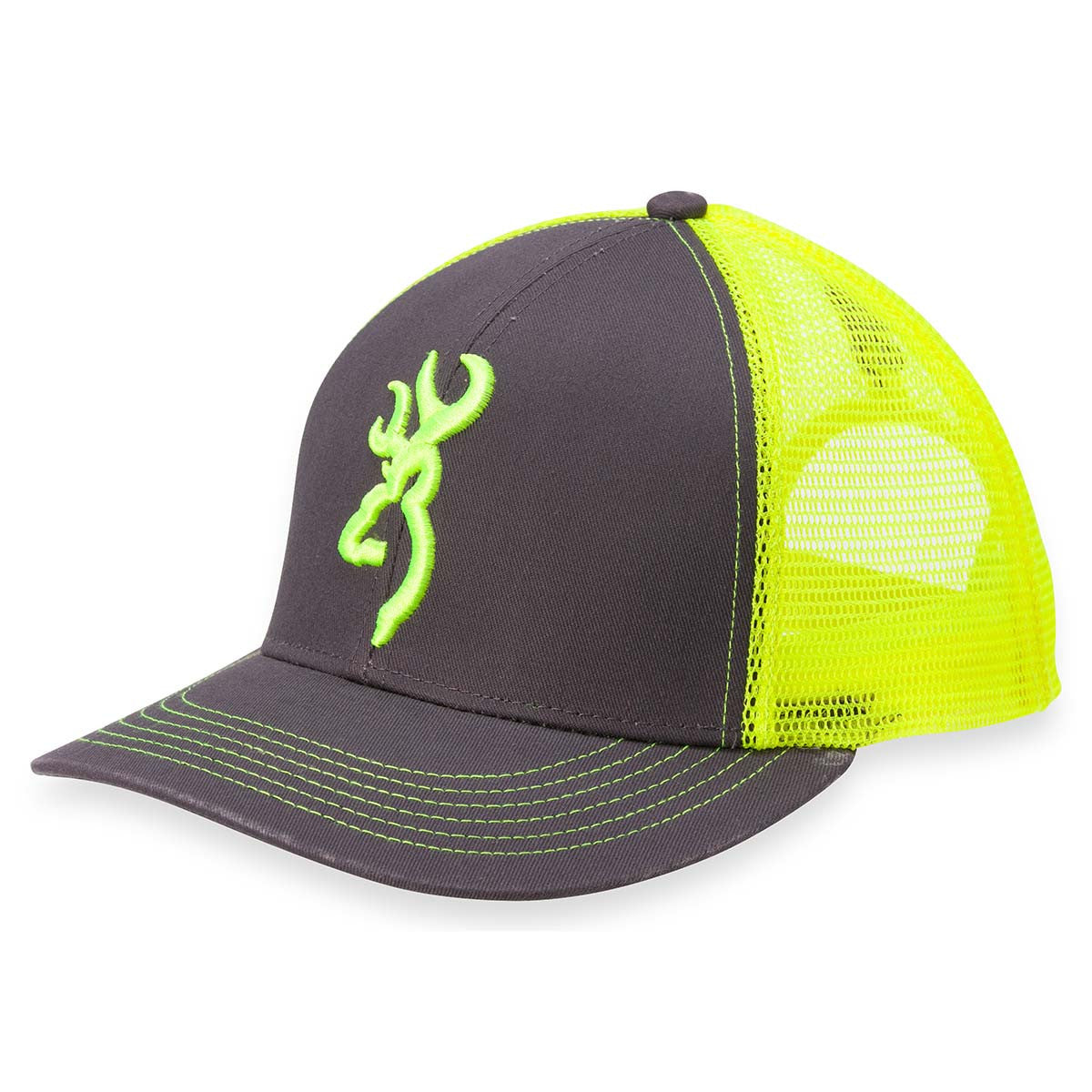 Browning Flashback Ballcap Product Image Charcoal-Green