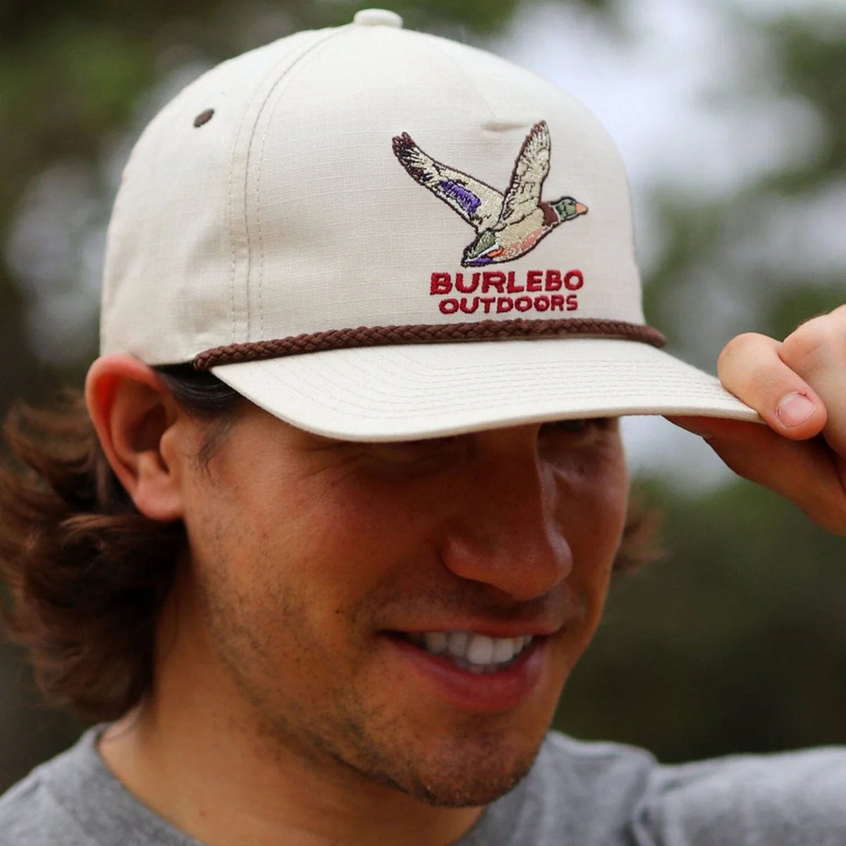 Burlebo Outdoors Cap, Putty Model Image