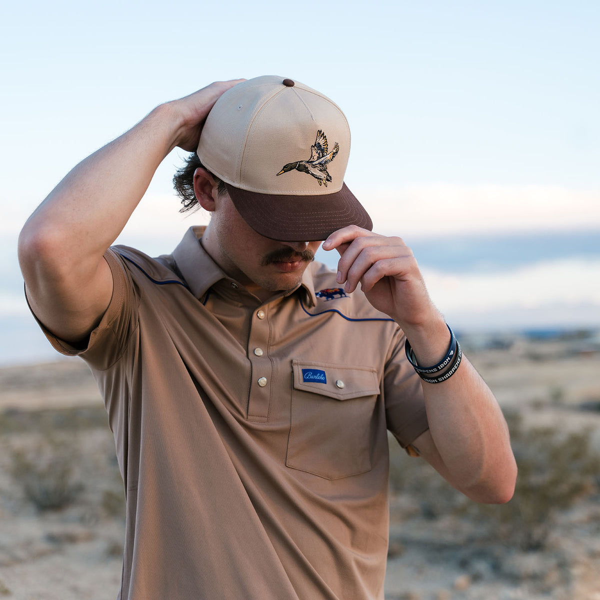Image of the Burlebo Flying Mallard Cap.
