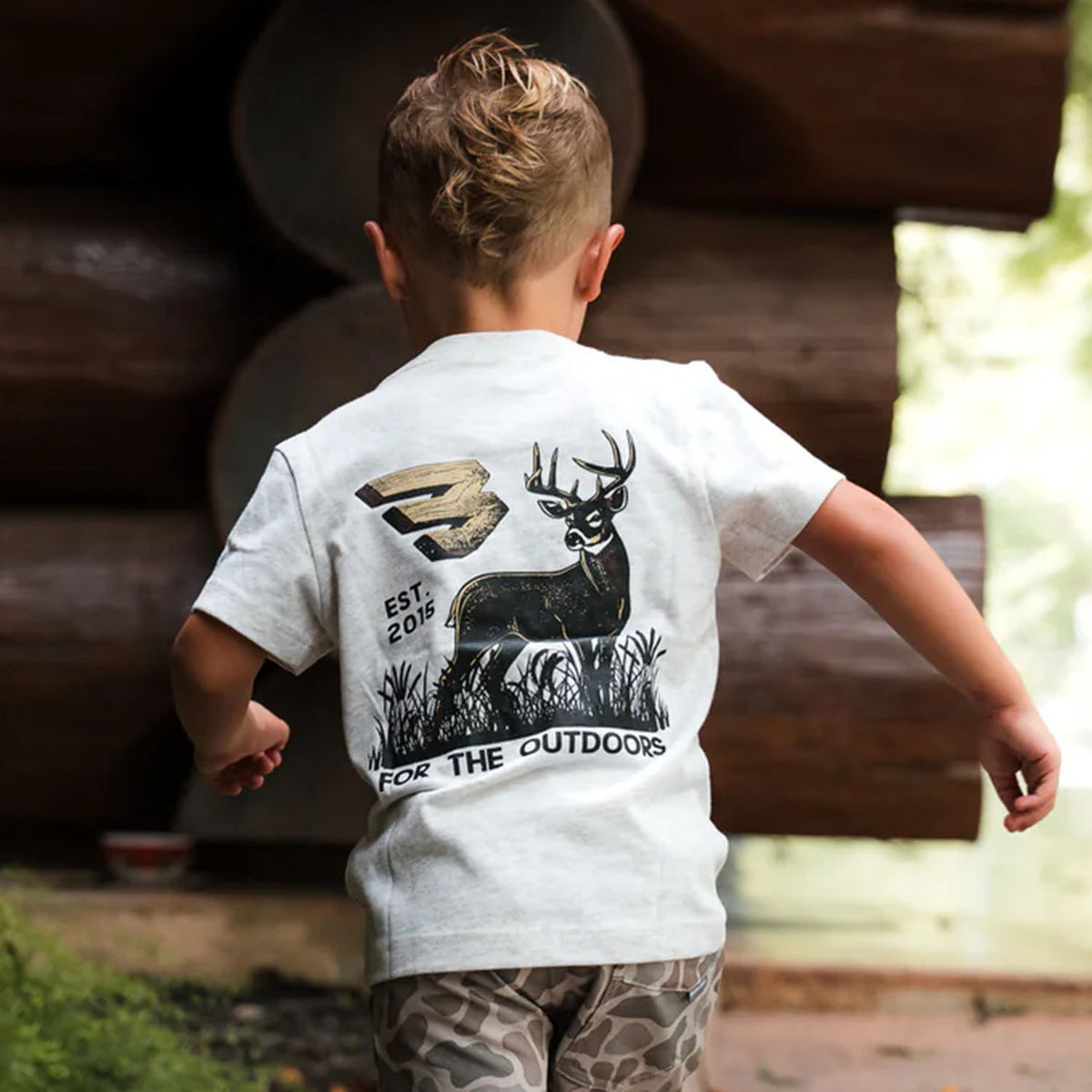 Burlebo Youth Short-Sleeve Tee For The Outdoors Image