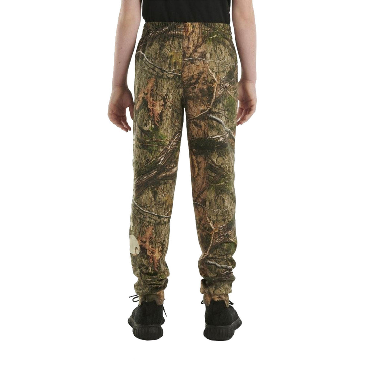 Carhartt Youth Fleece Camo Logo Sweatpant Back Image