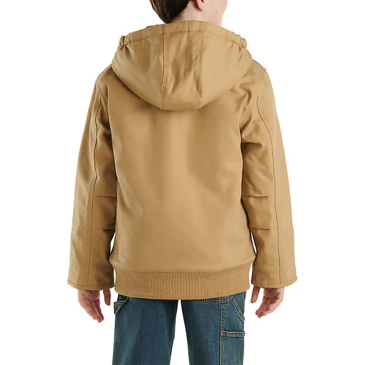 Carhartt Youth Flannel Quilt Lined Active Jac back image