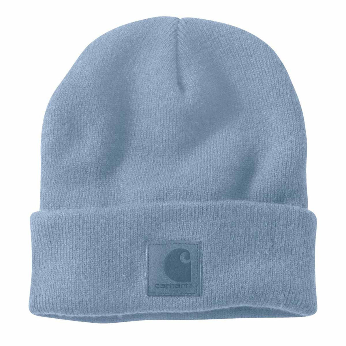 Carhartt Tonal Patch Beanie Image in Alpine Blue