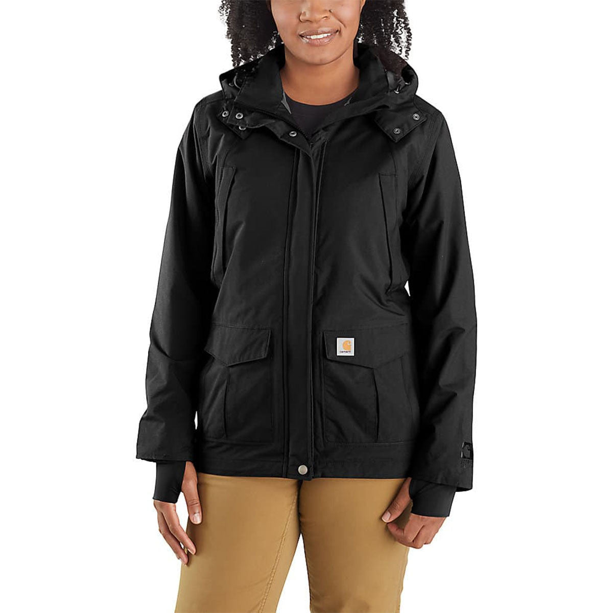 Carhartt Women's Storm Defender Heavyweight Jacket image in Black