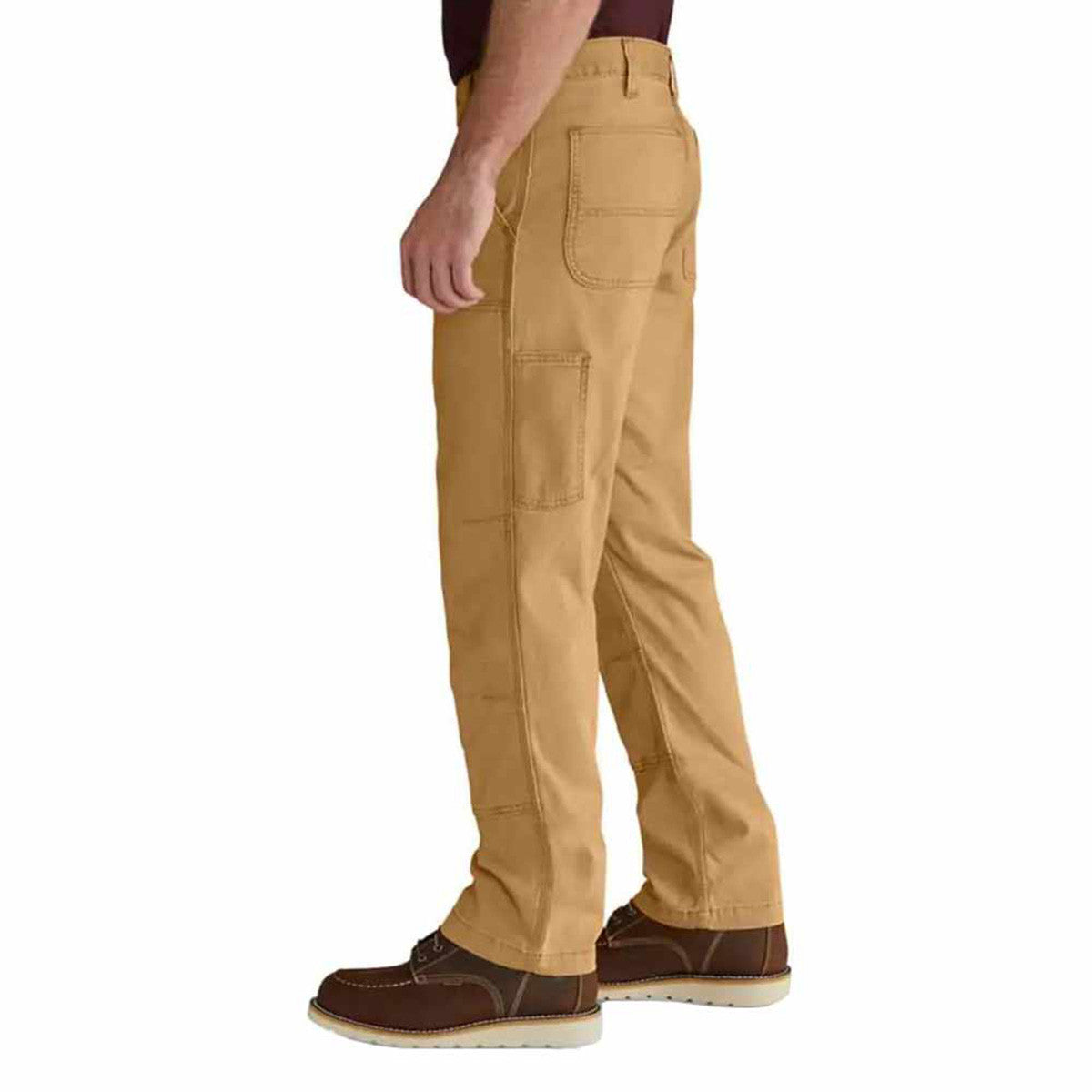 Carhartt Rugged Flex Relaxed Fit Canvas Double Front Pant Left Side Image
