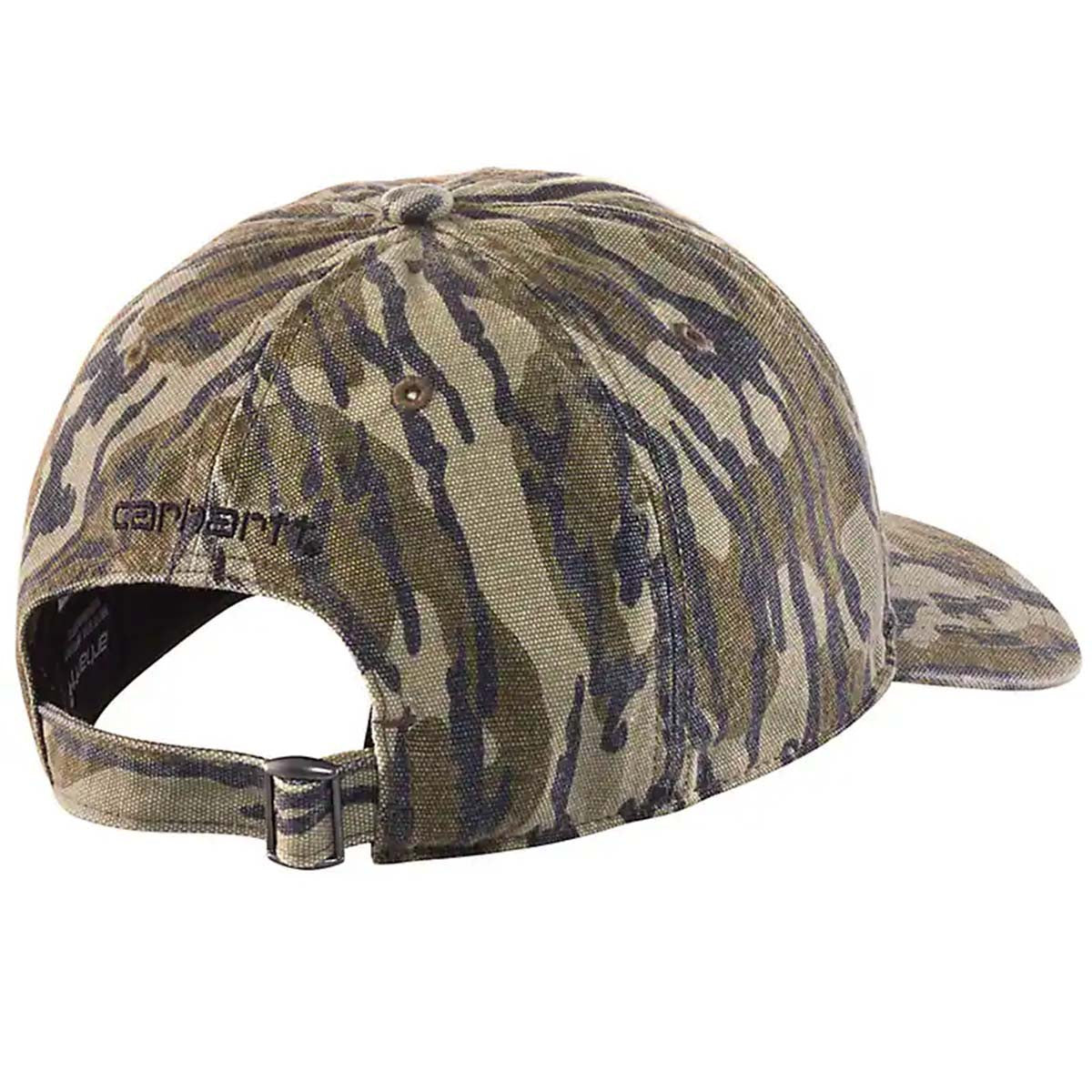 Carhartt Canvas Camo Cap - Mossy Oak Bottomland Camo