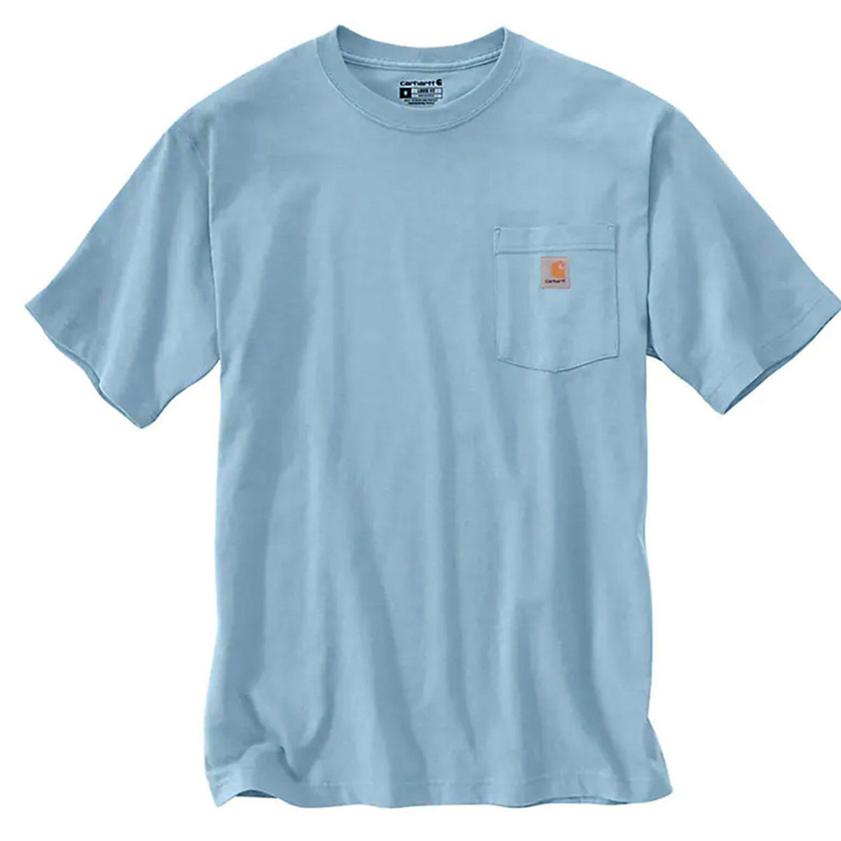 Carhartt Loose Fit Heavyweight T-Shirt Front Image in Moonstone