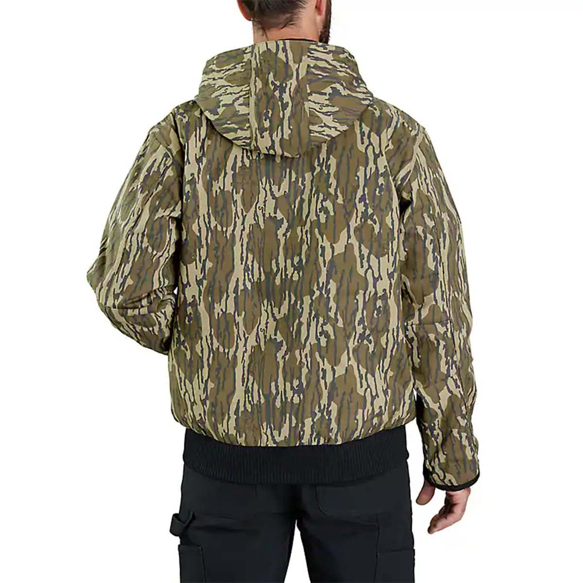 Carhartt Rugged Flex Duck Loose Fit Insulated Active Jacket Back Image