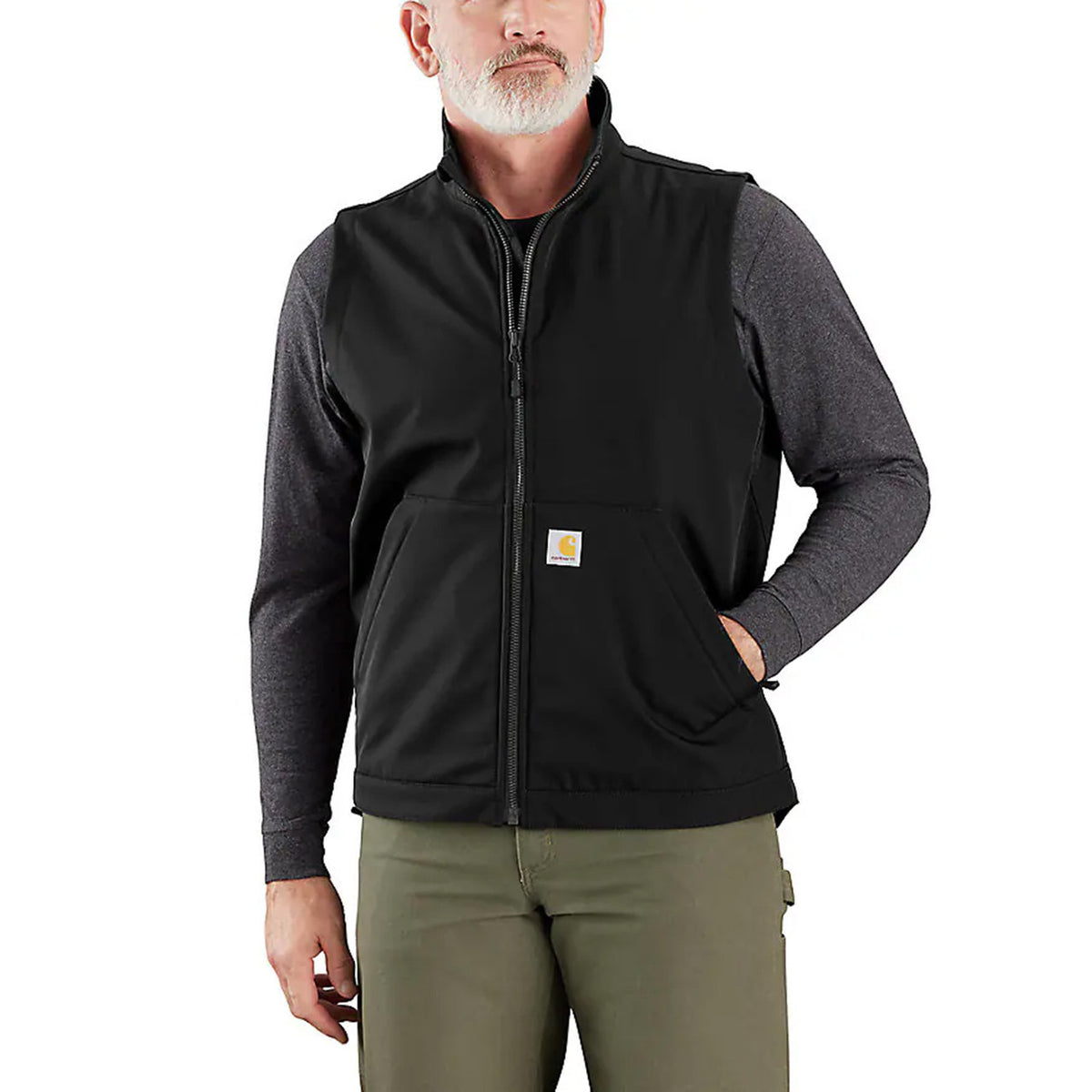 Carhartt Rain Defender Relaxed Fit Softshell Vest Front Image