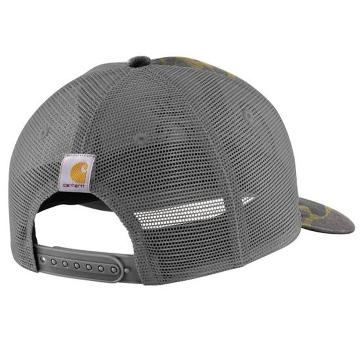 Carhartt Wool Mesh Back Camo Logo Patch Cap back image