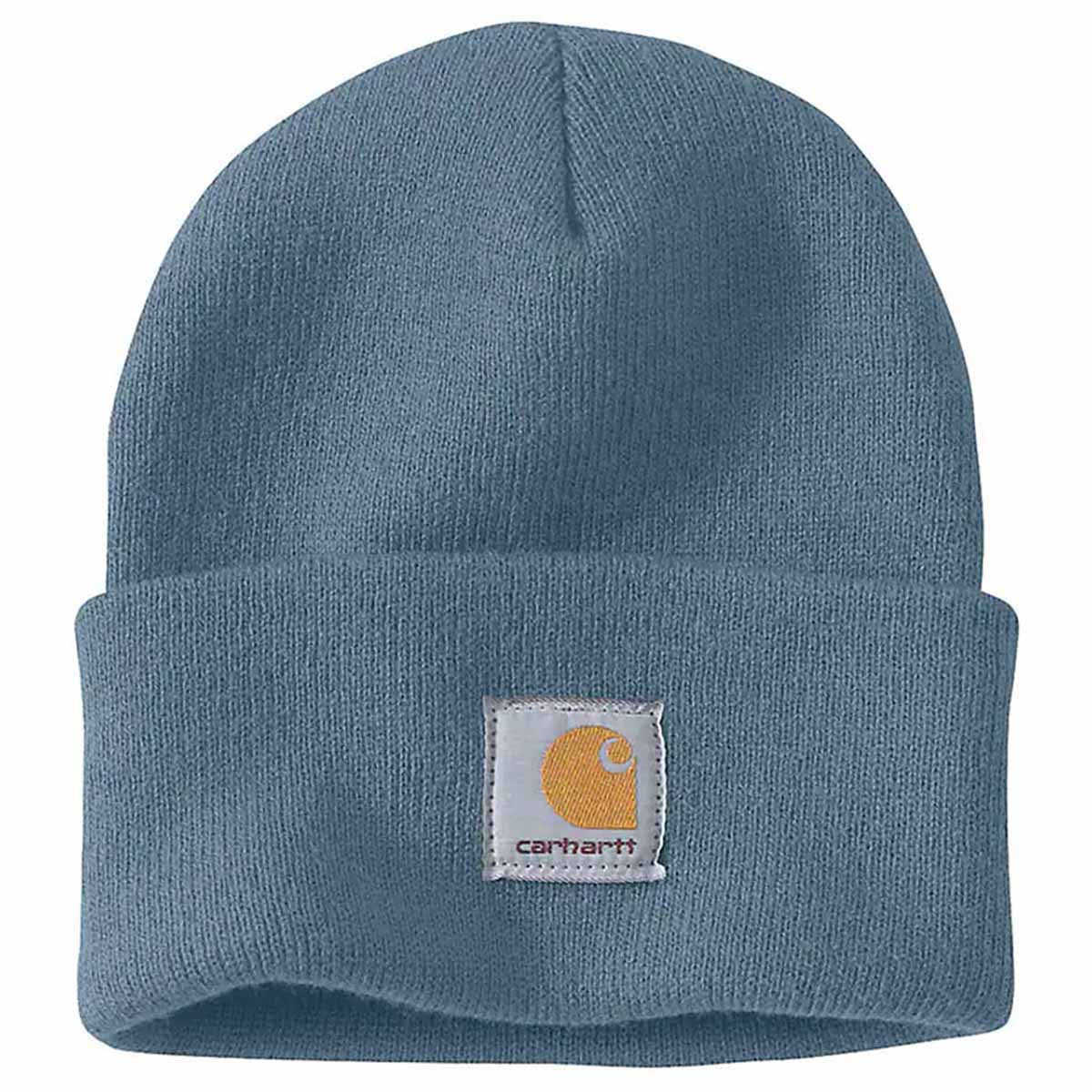 Carhartt Knit Cuffed Beanie Image in Thundercloud