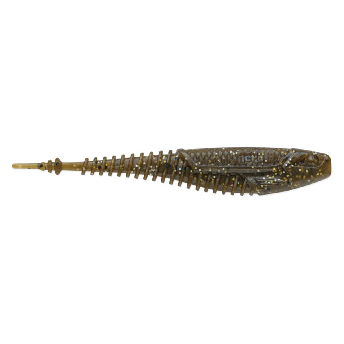 Rapala Crush City Freeloader Soft Bait Image in Green Pumpkin Magic