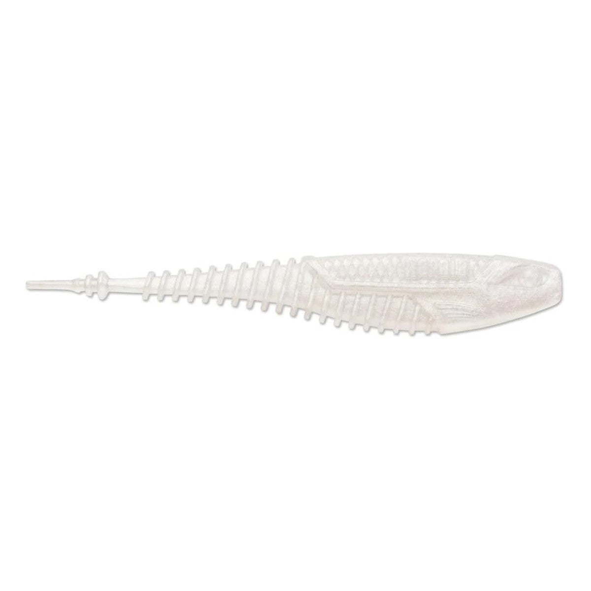Rapala Crush City Freeloader Soft Bait Image in Pearl White